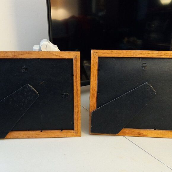 Cross Stitch Wood Duck pair and Blue-Winged Teal Pair Framed Cottagecore - Picture 6 of 6